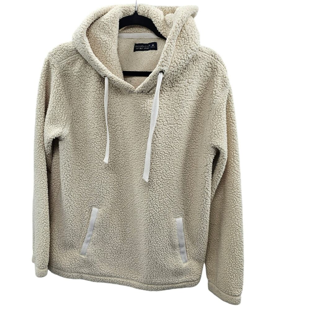 Abercrombie & Fitch Hoodie Sherpa Womens Medium